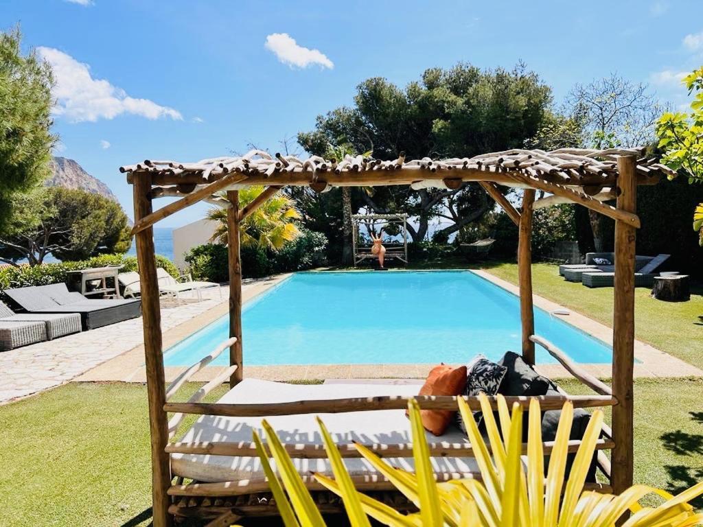 Astoria Villa Maison D Hotes Appartement Vue Mer Avec Piscine 카시스 외부 사진